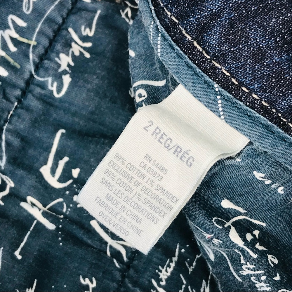 Lot of two American eagle denim jeans women’s size 2 regular - Picture 8 of 10